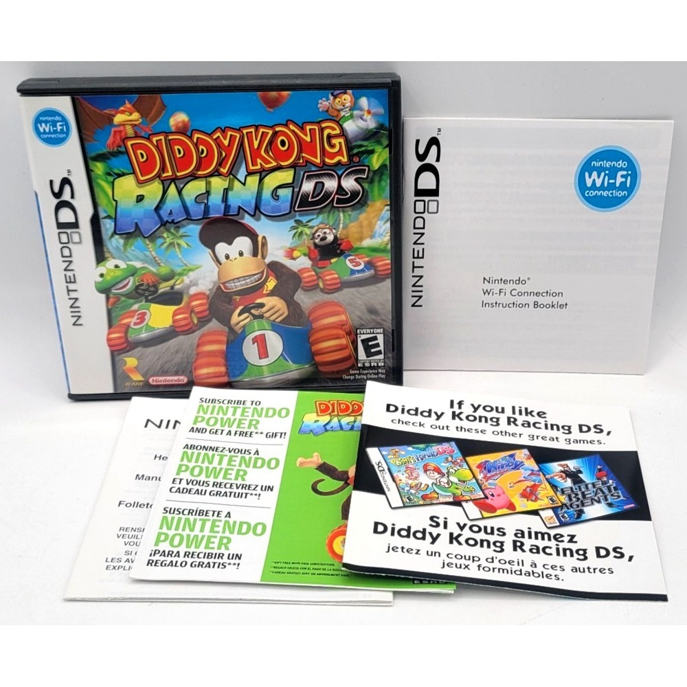 Diddy Kong Racing DS 2007 NINTENDO DS GAME CASE ONLY *NO GAME*